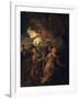 Christ and the Holy Women, Early 1680S-Charles de La Fosse-Framed Giclee Print