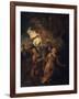 Christ and the Holy Women, Early 1680S-Charles de La Fosse-Framed Giclee Print