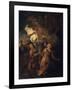 Christ and the Holy Women, Early 1680S-Charles de La Fosse-Framed Giclee Print