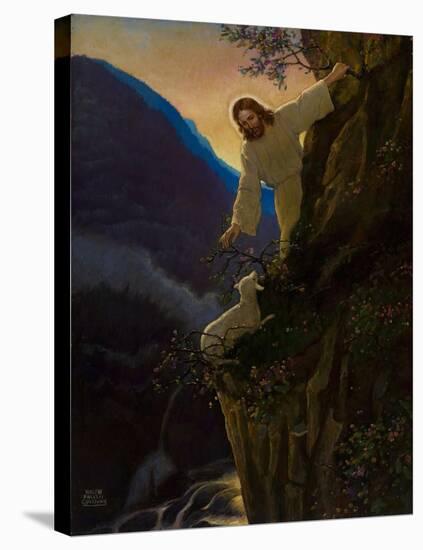 Christ and the Lost Sheep-Ralph Coleman-Stretched Canvas