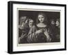 Christ and the Pharisees-Bernardino Luini-Framed Giclee Print