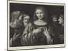 Christ and the Pharisees-Bernardino Luini-Mounted Giclee Print