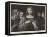 Christ and the Pharisees-Bernardino Luini-Framed Stretched Canvas