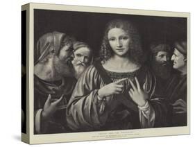 Christ and the Pharisees-Bernardino Luini-Stretched Canvas