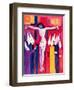 Christ and the Politicians, 2000-Laila Shawa-Framed Giclee Print