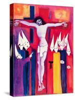 Christ and the Politicians, 2000-Laila Shawa-Stretched Canvas