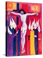 Christ and the Politicians, 2000-Laila Shawa-Stretched Canvas