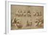 Christ and the Saints in Glory (Study for the Disputa)-Raphael-Framed Giclee Print