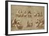 Christ and the Saints in Glory (Study for the Disputa)-Raphael-Framed Giclee Print
