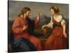 Christ and the Samaritan Woman at the Well, 1796-Angelica Kauffmann-Stretched Canvas