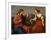 Christ and the Samaritan Woman at the Well, 1796-Angelica Kauffmann-Framed Giclee Print