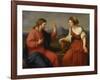 Christ and the Samaritan Woman at the Well, 1796-Angelica Kauffmann-Framed Giclee Print