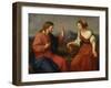 Christ and the Samaritan Woman at the Well, 1796-Angelica Kauffmann-Framed Giclee Print