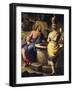 Christ and the Samaritan Woman at the Well, C. 1697-Luca Giordano-Framed Giclee Print