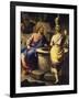 Christ and the Samaritan Woman at the Well, C. 1697-Luca Giordano-Framed Giclee Print