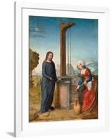 Christ and the Samaritan Woman at the Well-Johann von Flandern-Framed Giclee Print