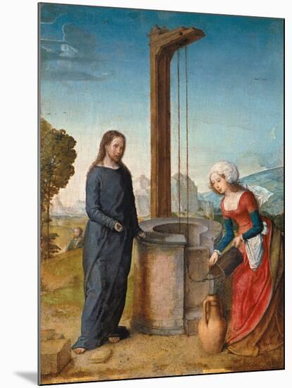 Christ and the Samaritan Woman at the Well-Johann von Flandern-Mounted Giclee Print