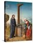 Christ and the Samaritan Woman at the Well-Johann von Flandern-Stretched Canvas