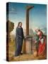 Christ and the Samaritan Woman at the Well-Johann von Flandern-Stretched Canvas