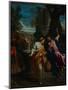 Christ and the Samaritan Woman, Ca 1595-Annibale Carracci-Mounted Giclee Print