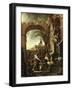 Christ and the Samaritan Woman-Alessandro Magnasco-Framed Art Print