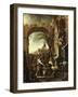 Christ and the Samaritan Woman-Alessandro Magnasco-Framed Art Print