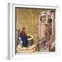 Christ and the Samaritan Woman-Duccio di Buoninsegna-Framed Giclee Print