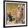 Christ and the Samaritan Woman-Duccio di Buoninsegna-Framed Giclee Print