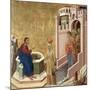 Christ and the Samaritan Woman-Duccio di Buoninsegna-Mounted Giclee Print