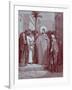 Christ and the Tribute Money - Bible-Gustave Dore-Framed Giclee Print