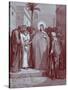 Christ and the Tribute Money - Bible-Gustave Dore-Stretched Canvas