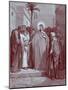 Christ and the Tribute Money - Bible-Gustave Dore-Mounted Giclee Print