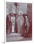 Christ and the Tribute Money - Bible-Gustave Dore-Framed Giclee Print