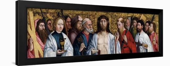 Christ and the Twelve Apostles, Second Half of 15th Century-null-Framed Giclee Print