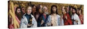 Christ and the Twelve Apostles, Second Half of 15th Century-null-Stretched Canvas
