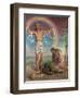 Christ and the Two Marys-William Holman Hunt-Framed Giclee Print