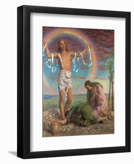 Christ and the Two Marys-William Holman Hunt-Framed Giclee Print