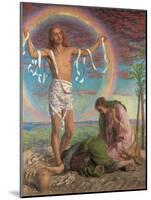 Christ and the Two Marys-William Holman Hunt-Mounted Giclee Print