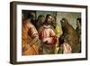 Christ and the Widow of Nain, C.1550-55-Paolo Caliari-Framed Giclee Print