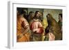 Christ and the Widow of Nain, C.1550-55-Paolo Caliari-Framed Giclee Print