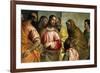 Christ and the Widow of Nain, C.1550-55-Paolo Caliari-Framed Giclee Print