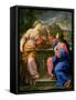 Christ and the Woman from Samaria-Carlo Maratti-Framed Stretched Canvas