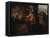 Christ and the Woman of Samaria, 1659-Rembrandt van Rijn-Framed Stretched Canvas
