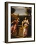 Christ and the Woman of Samaria at the Well-Francesco Albani-Framed Giclee Print