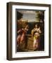 Christ and the Woman of Samaria at the Well-Francesco Albani-Framed Giclee Print