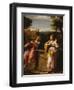 Christ and the Woman of Samaria at the Well-Francesco Albani-Framed Giclee Print