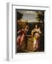 Christ and the Woman of Samaria at the Well-Francesco Albani-Framed Giclee Print