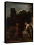 Christ and the Woman of Samaria, C.1655-Rembrandt van Rijn-Stretched Canvas