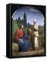 Christ and the Woman of Samaria-Anton Laurids Johannes Dorph-Framed Stretched Canvas