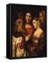 Christ and the Woman Taken in Adultery, 1510-Jacopo Palma Il Vecchio the Elder-Framed Stretched Canvas